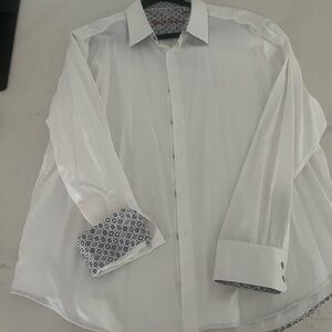 Robert Graham 3XL  Button Down Shirt Long Sleeve Collared Striped